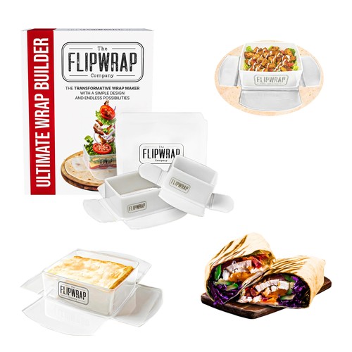 Burrito maker kit with - burrito, dual